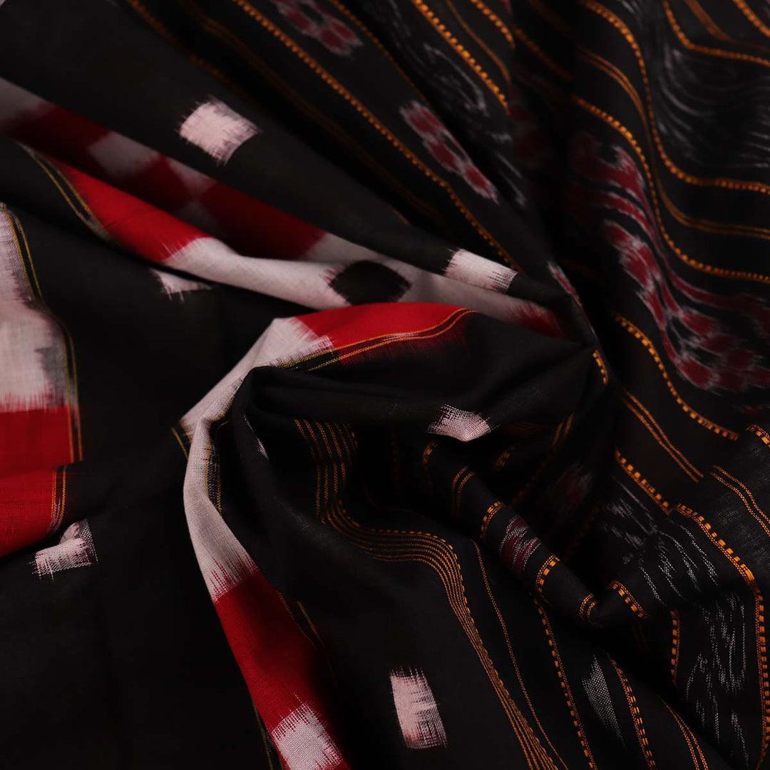 Handloom Sambalpuri Cotton Ikkat  Saree