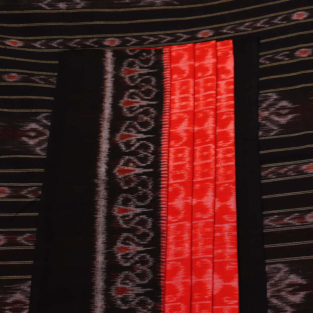 Handloom Sambalpuri Cotton Ikkat  Saree