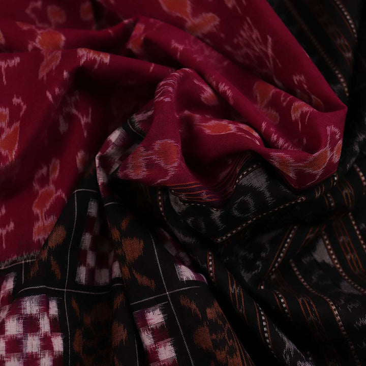 Handloom Sambalpuri Cotton Ikkat  Saree