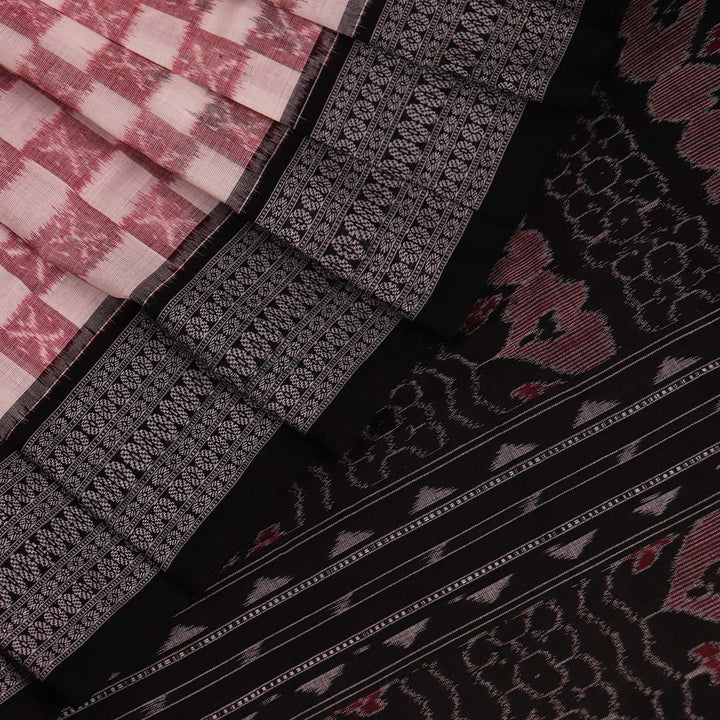 Handloom Sambalpuri Cotton Ikkat  Saree