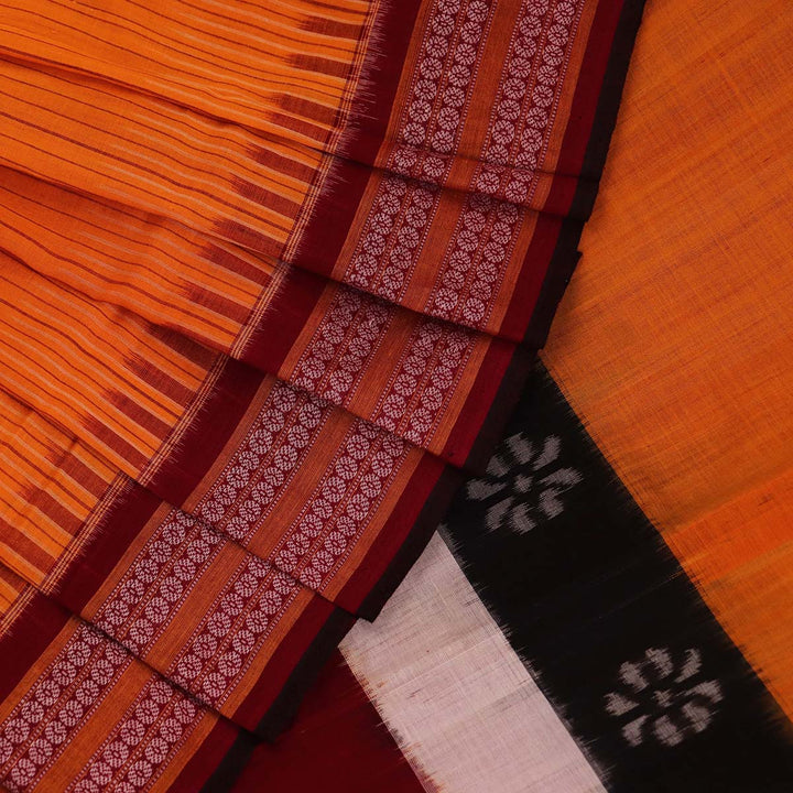 Handloom Sambalpuri Cotton Ikkat  Saree