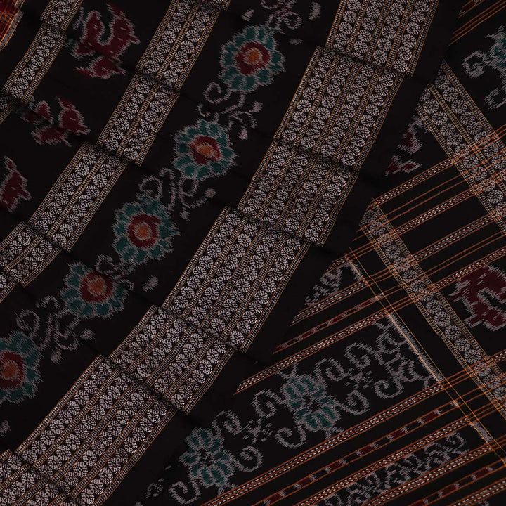 Handloom Sambalpuri Cotton Ikkat  Saree