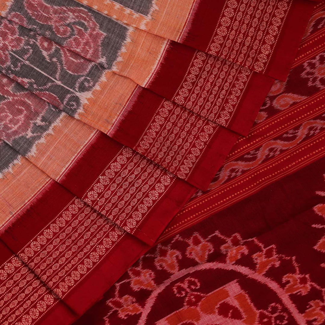 Handloom Sambalpuri Cotton Ikkat  Saree