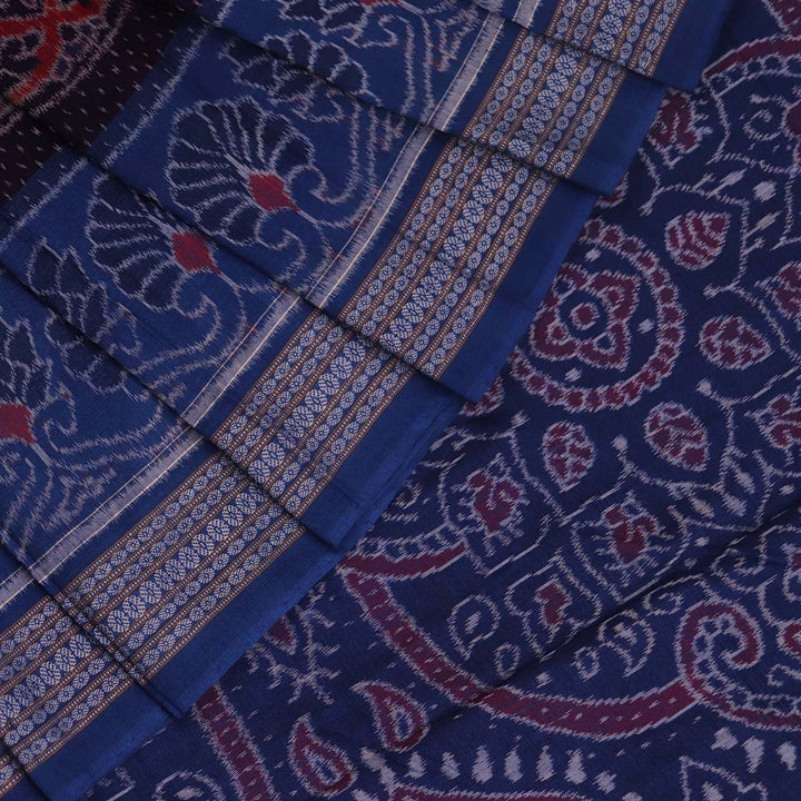 Handloom Sambalpuri Cotton Ikkat  Saree