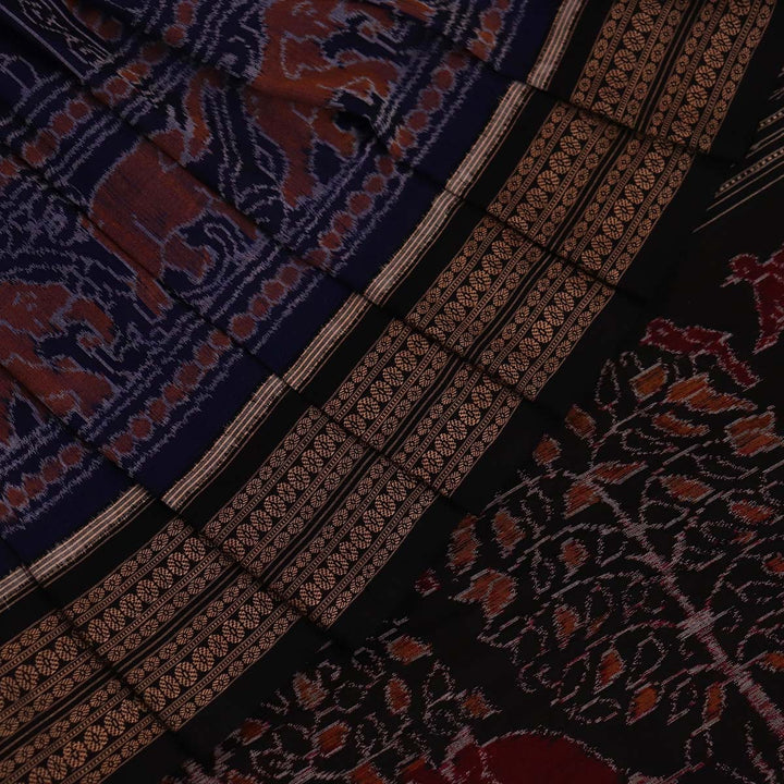 Handloom Sambalpuri Cotton Ikkat  Saree