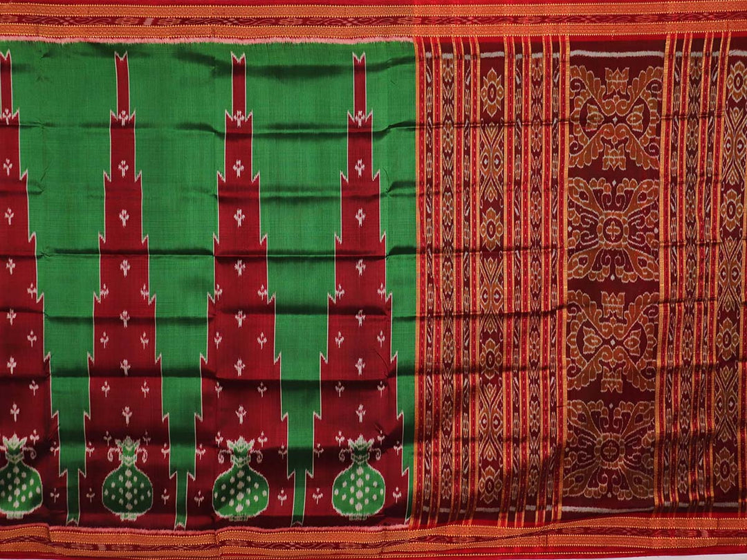 Sambalpuri Handloom Silk Saree - Luxurious Pata
