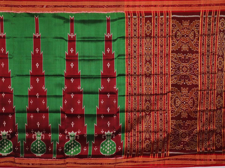 Sambalpuri Handloom Silk Saree - Luxurious Pata