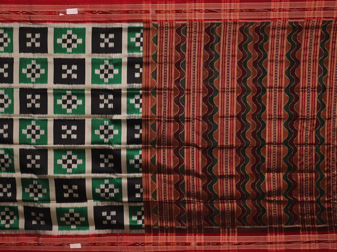 Sambalpuri Handloom Silk Saree - Luxurious Pata