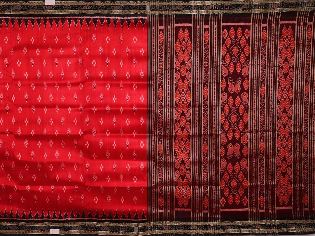 Sambalpuri Handloom Silk Saree - Luxurious Pata