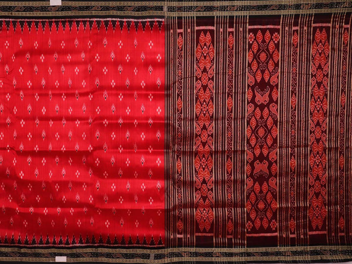 Sambalpuri Handloom Silk Saree - Luxurious Pata