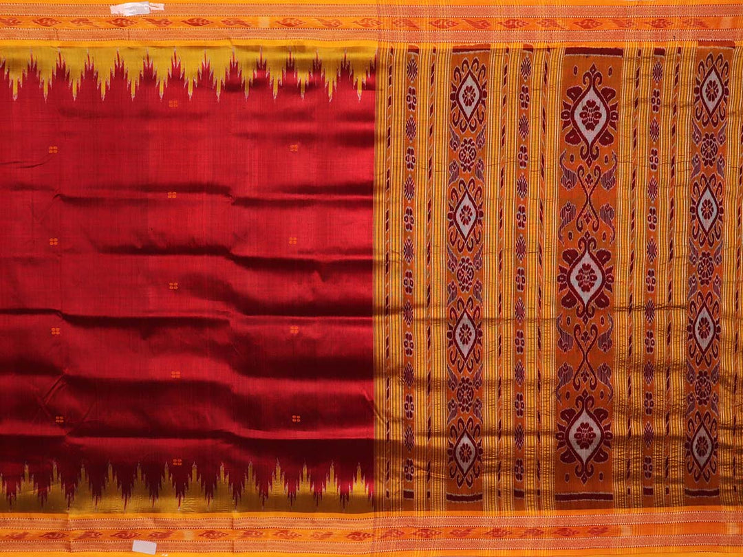 Sambalpuri Handloom Silk Saree - Luxurious Pata