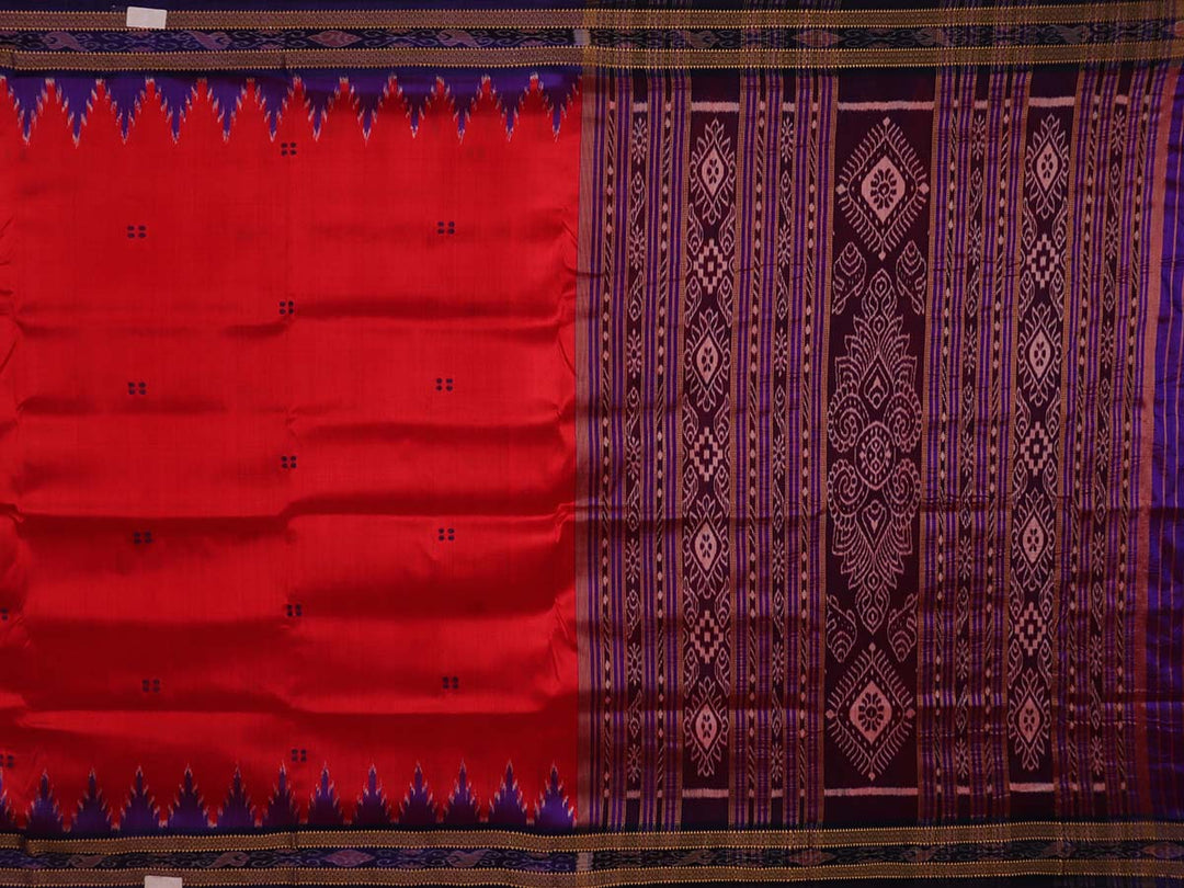 Sambalpuri Handloom Silk Saree - Luxurious Pata