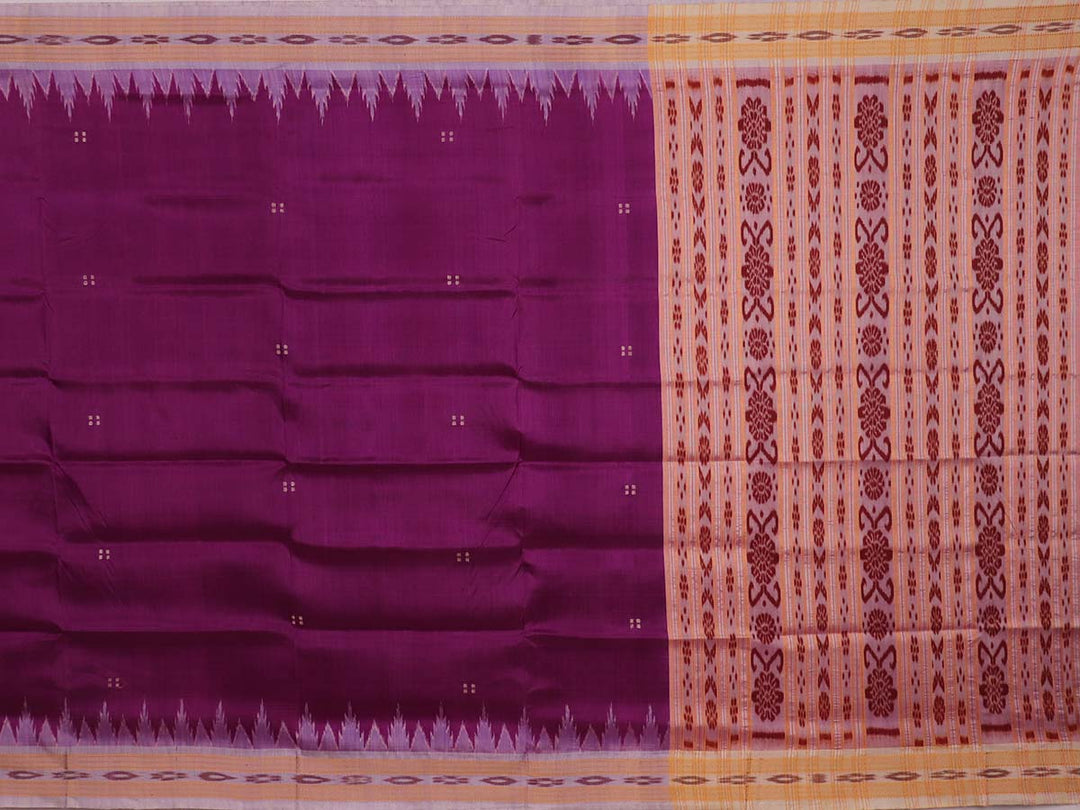 Sambalpuri Handloom Silk Saree - Luxurious Pata