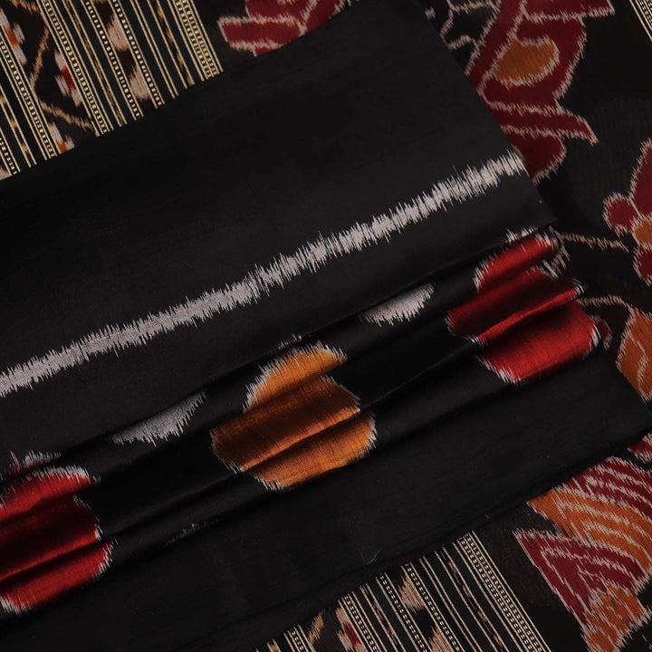 Sambalpuri Handloom Silk Saree - Luxurious Pata