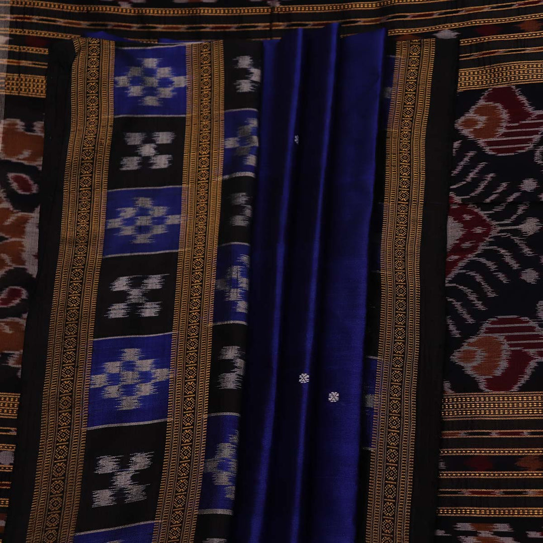 Sambalpuri Handloom Silk Saree - Luxurious Pata