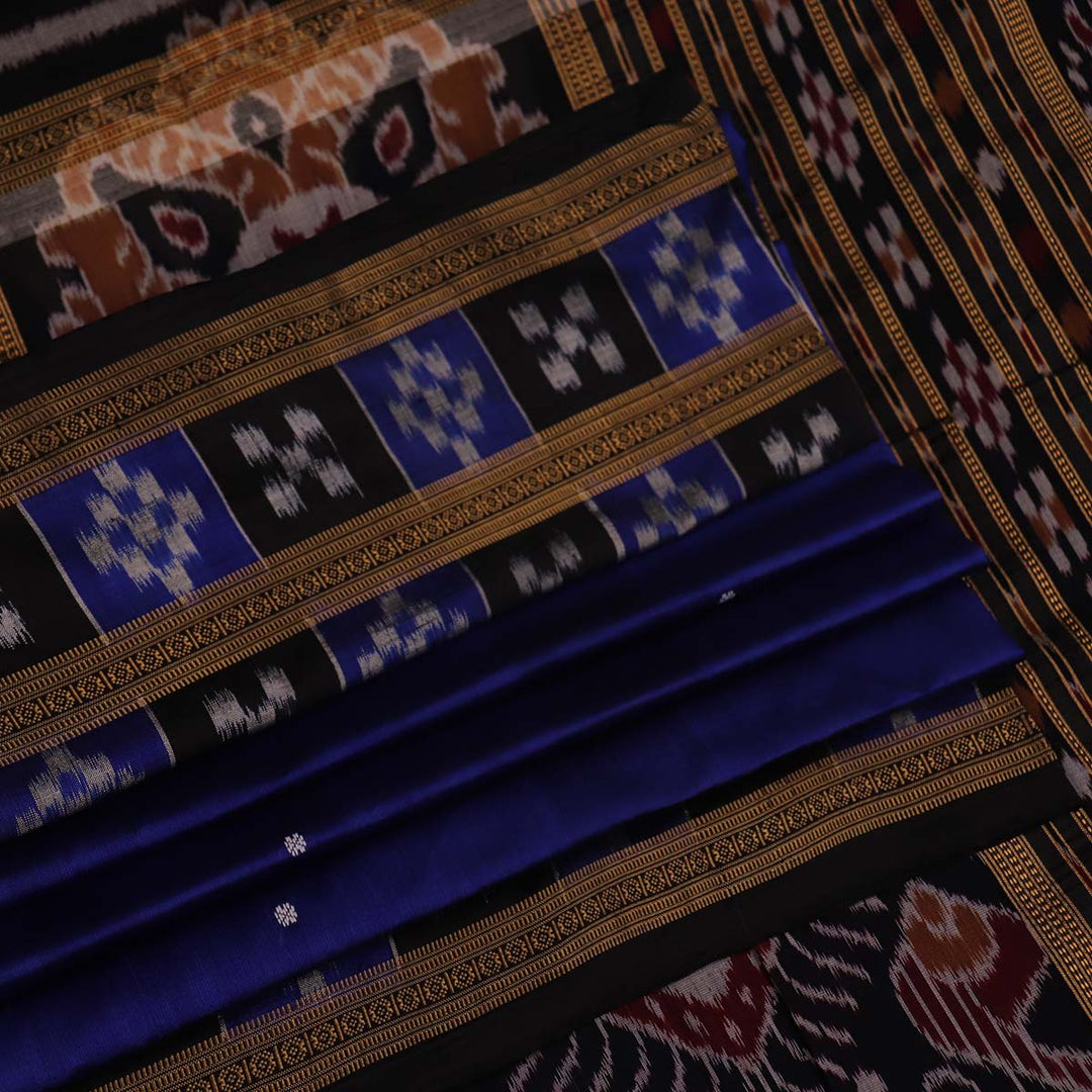 Sambalpuri Handloom Silk Saree - Luxurious Pata