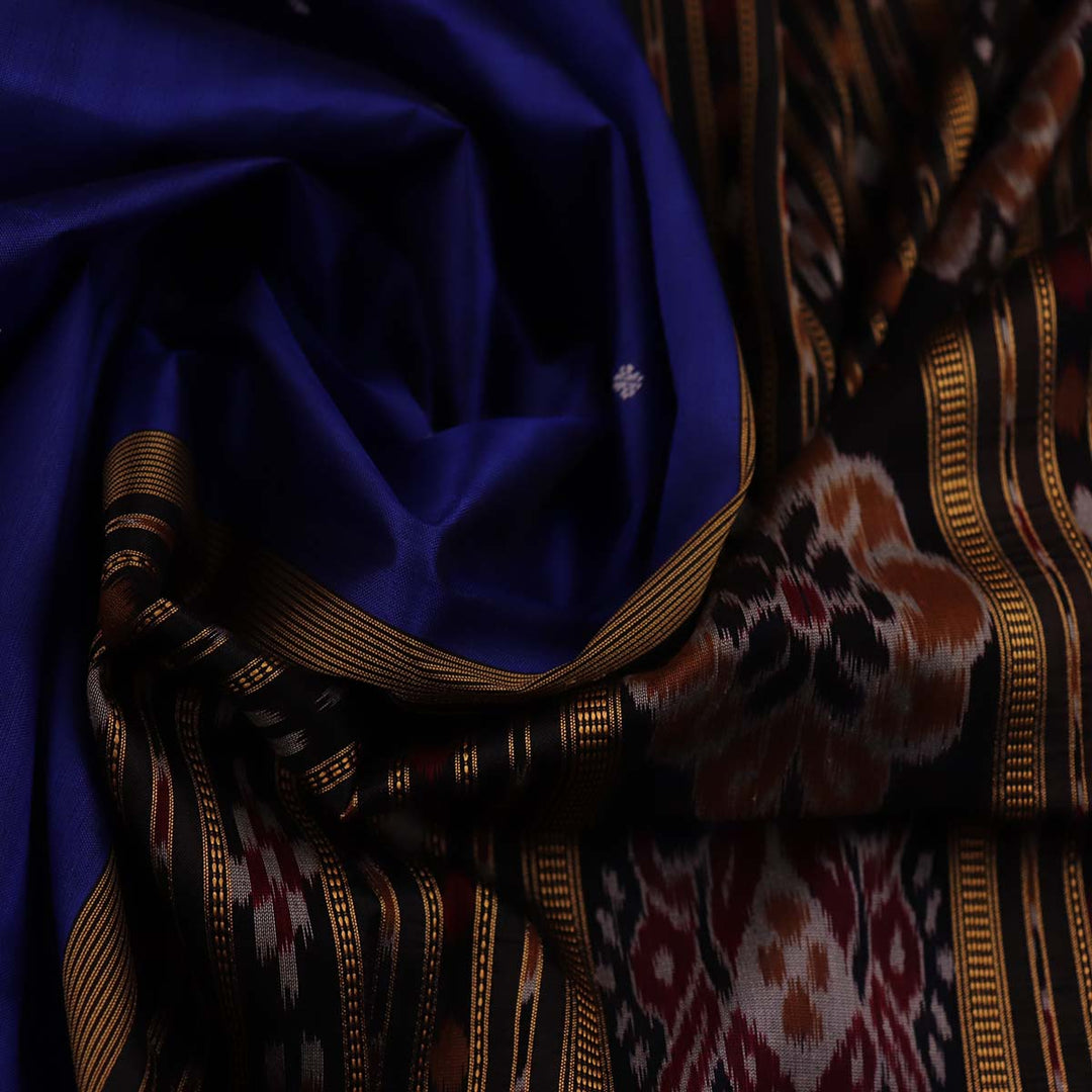 Sambalpuri Handloom Silk Saree - Luxurious Pata