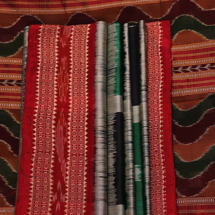 Sambalpuri Handloom Silk Saree - Luxurious Pata