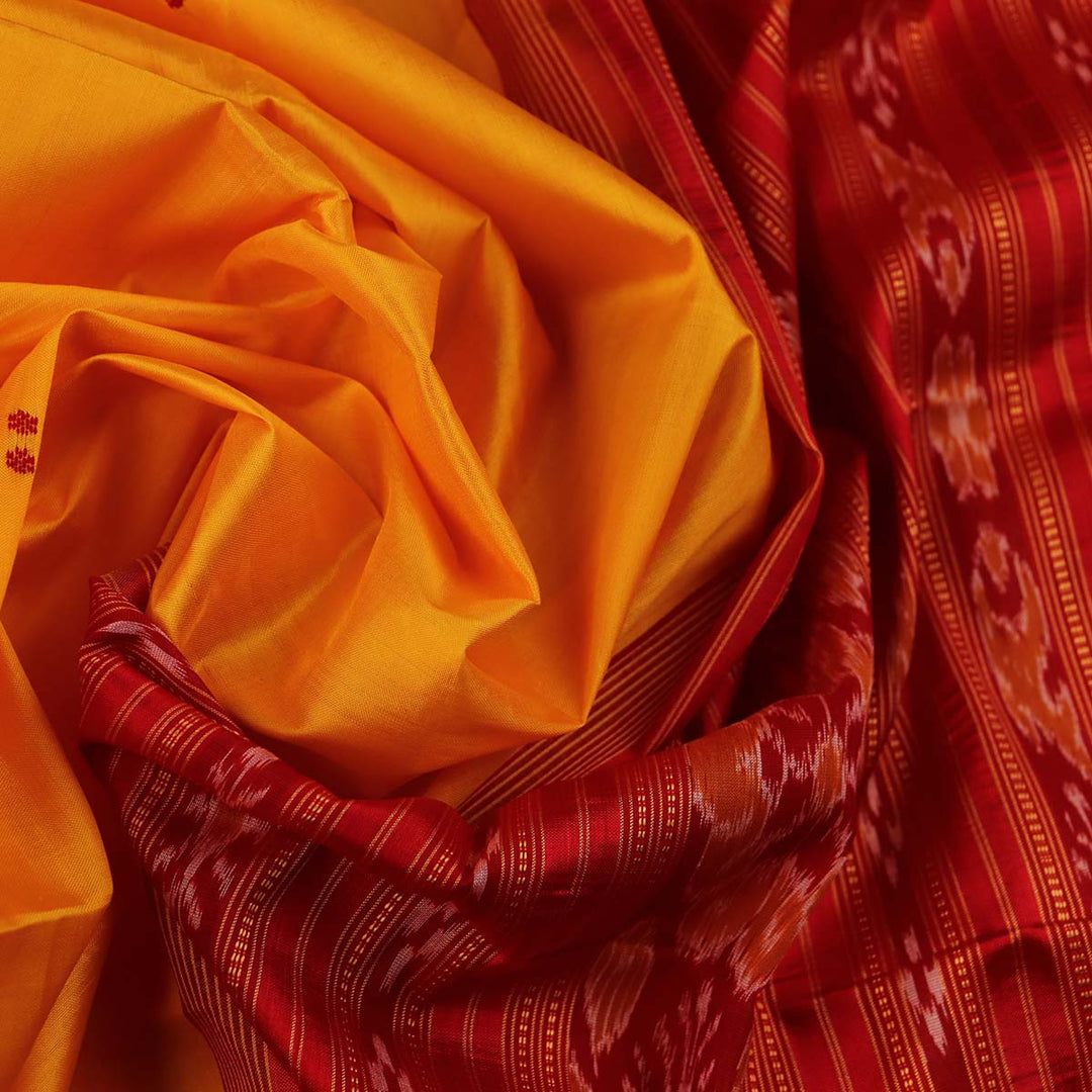 Sambalpuri Handloom Silk Saree - Luxurious Pata