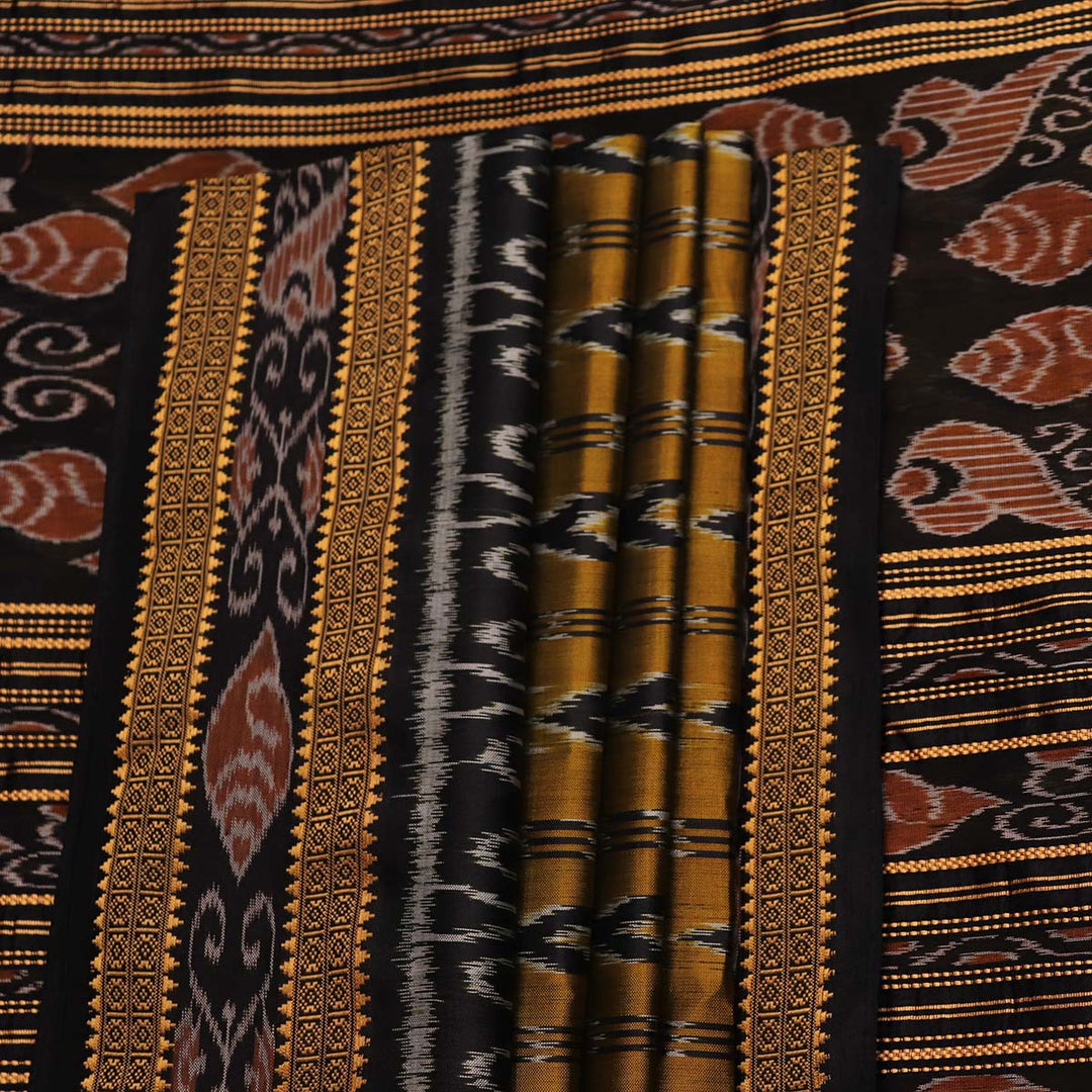 Sambalpuri Handloom Silk Saree - Luxurious Pata