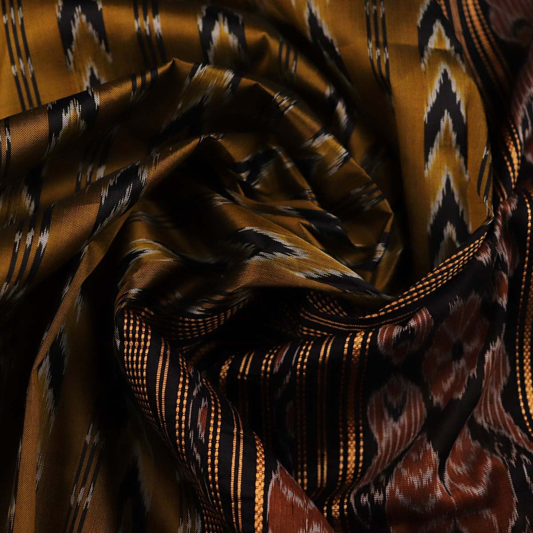 Sambalpuri Handloom Silk Saree - Luxurious Pata