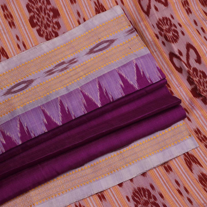 Sambalpuri Handloom Silk Saree - Luxurious Pata