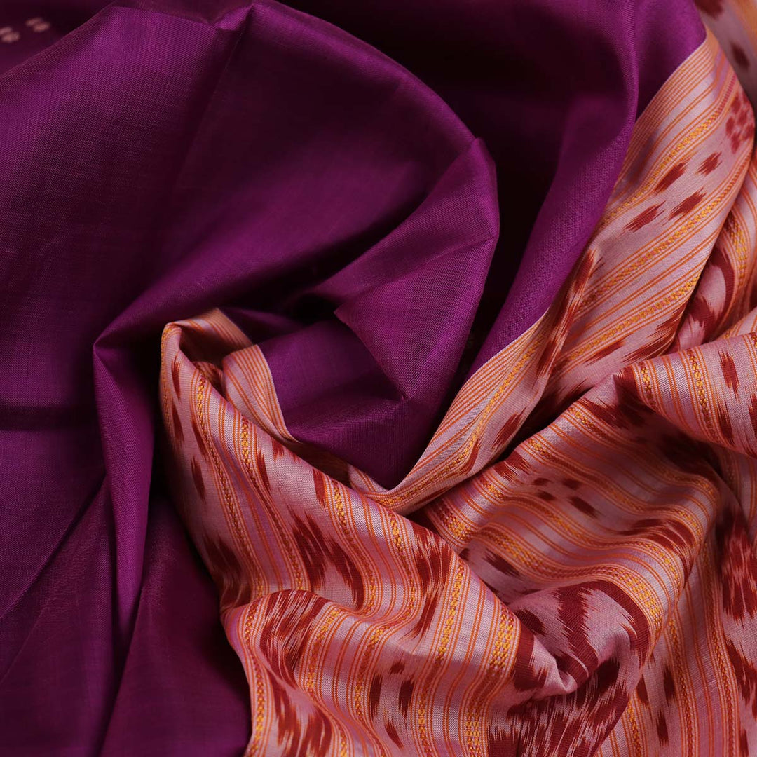 Sambalpuri Handloom Silk Saree - Luxurious Pata