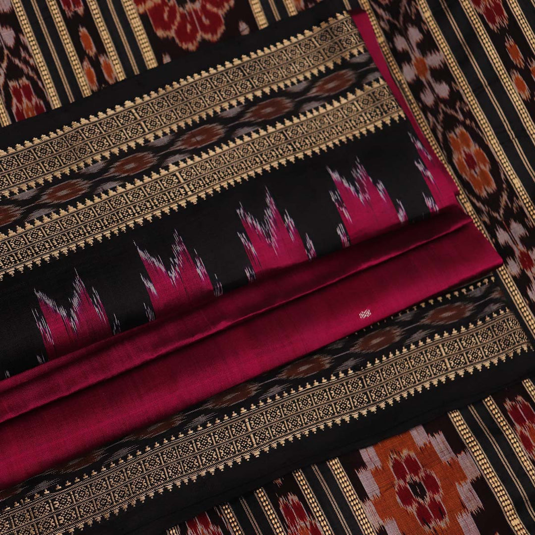 Sambalpuri Handloom Silk Saree - Luxurious Pata