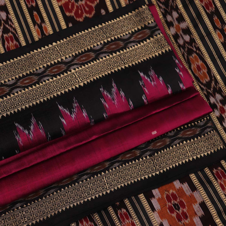 Sambalpuri Handloom Silk Saree - Luxurious Pata