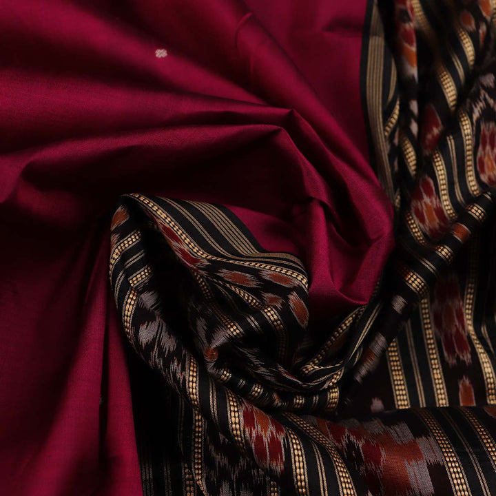 Sambalpuri Handloom Silk Saree - Luxurious Pata