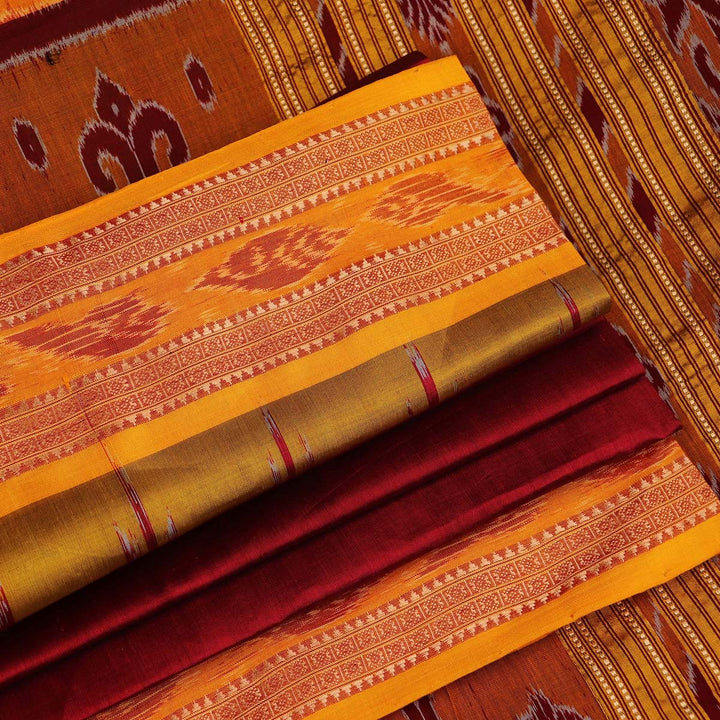 Sambalpuri Handloom Silk Saree - Luxurious Pata