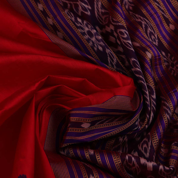 Sambalpuri Handloom Silk Saree - Luxurious Pata