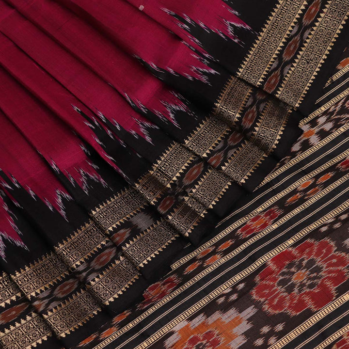 Sambalpuri Handloom Silk Saree - Luxurious Pata