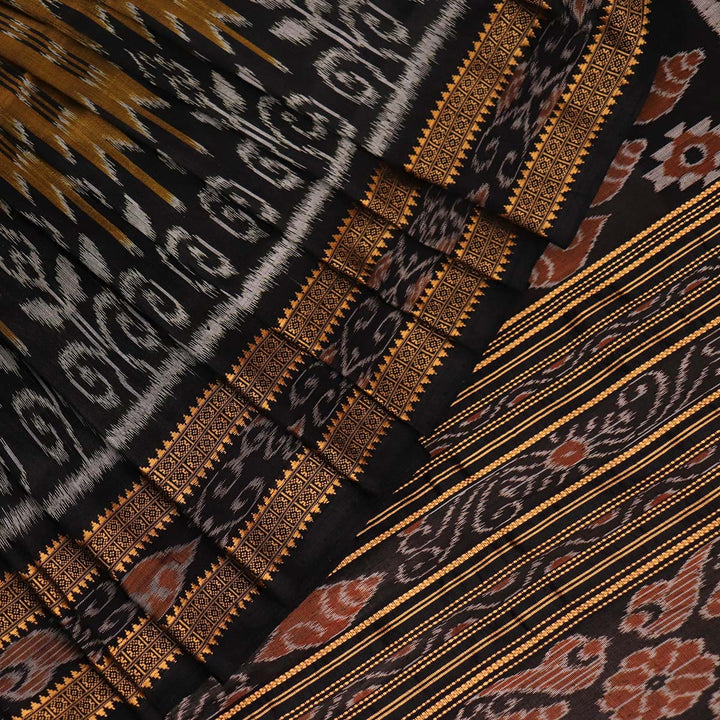 Sambalpuri Handloom Silk Saree - Luxurious Pata
