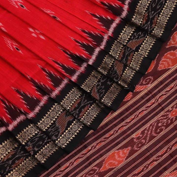 Sambalpuri Handloom Silk Saree - Luxurious Pata