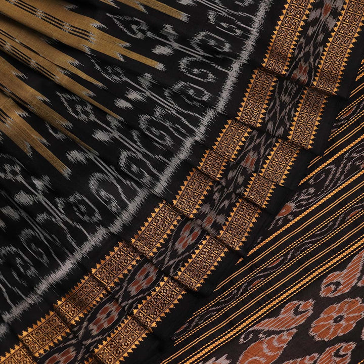 Sambalpuri Handloom Silk Saree - Luxurious Pata