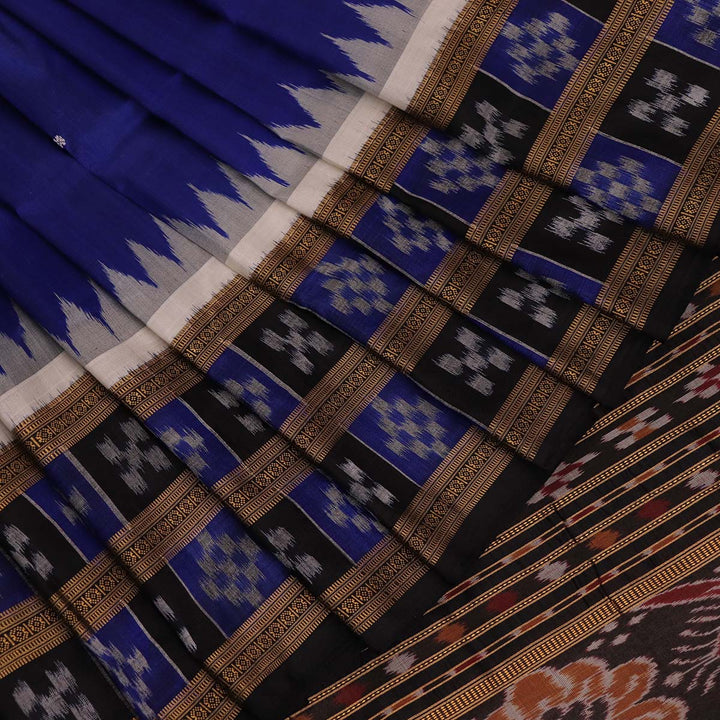 Sambalpuri Handloom Silk Saree - Luxurious Pata