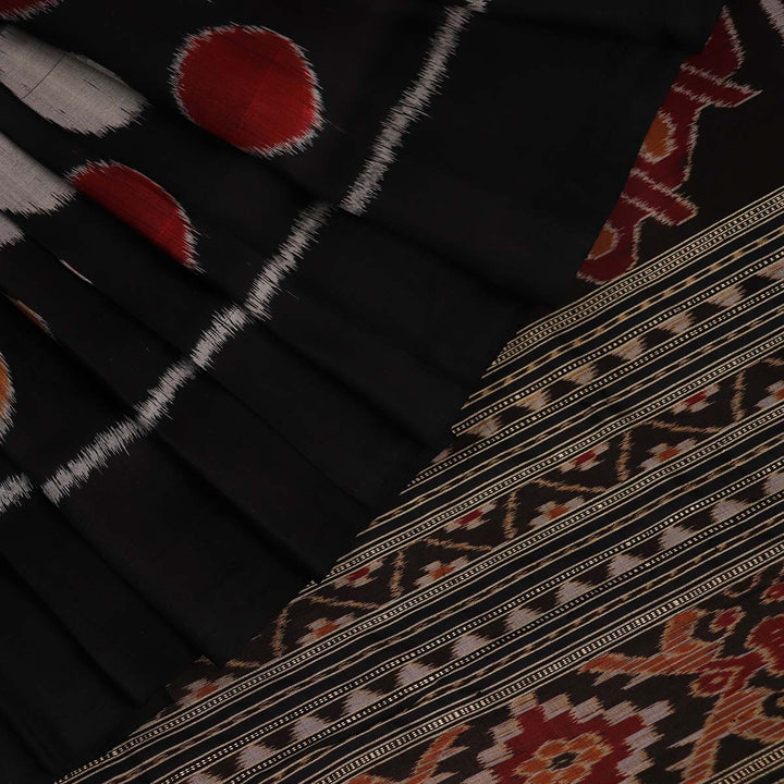 Sambalpuri Handloom Silk Saree - Luxurious Pata