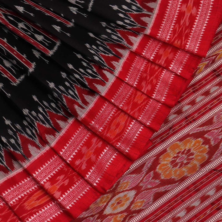 Sambalpuri Handloom Silk Saree - Luxurious Pata