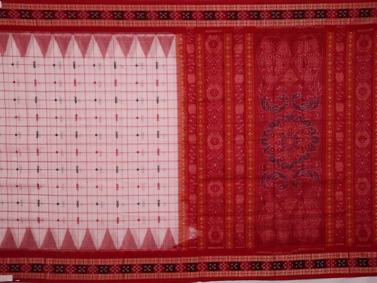 Handloom Sambalpuri Cotton Ikkat Saree