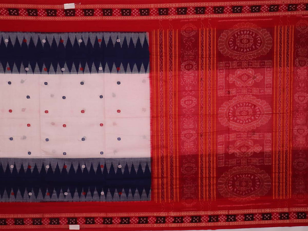 Handloom Sambalpuri Cotton Ikkat  Saree