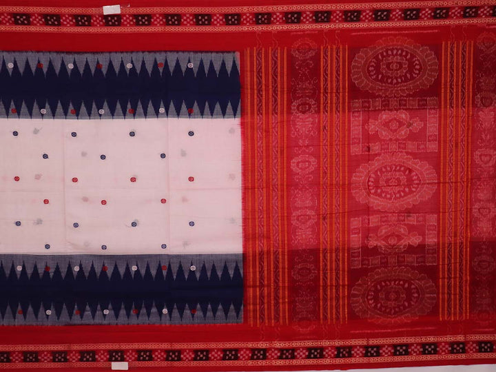 Handloom Sambalpuri Cotton Ikkat  Saree