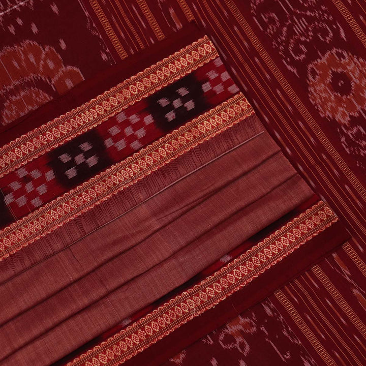 Handloom Sambalpuri Cotton Ikkat  Saree