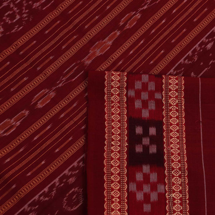 Handloom Sambalpuri Cotton Ikkat  Saree