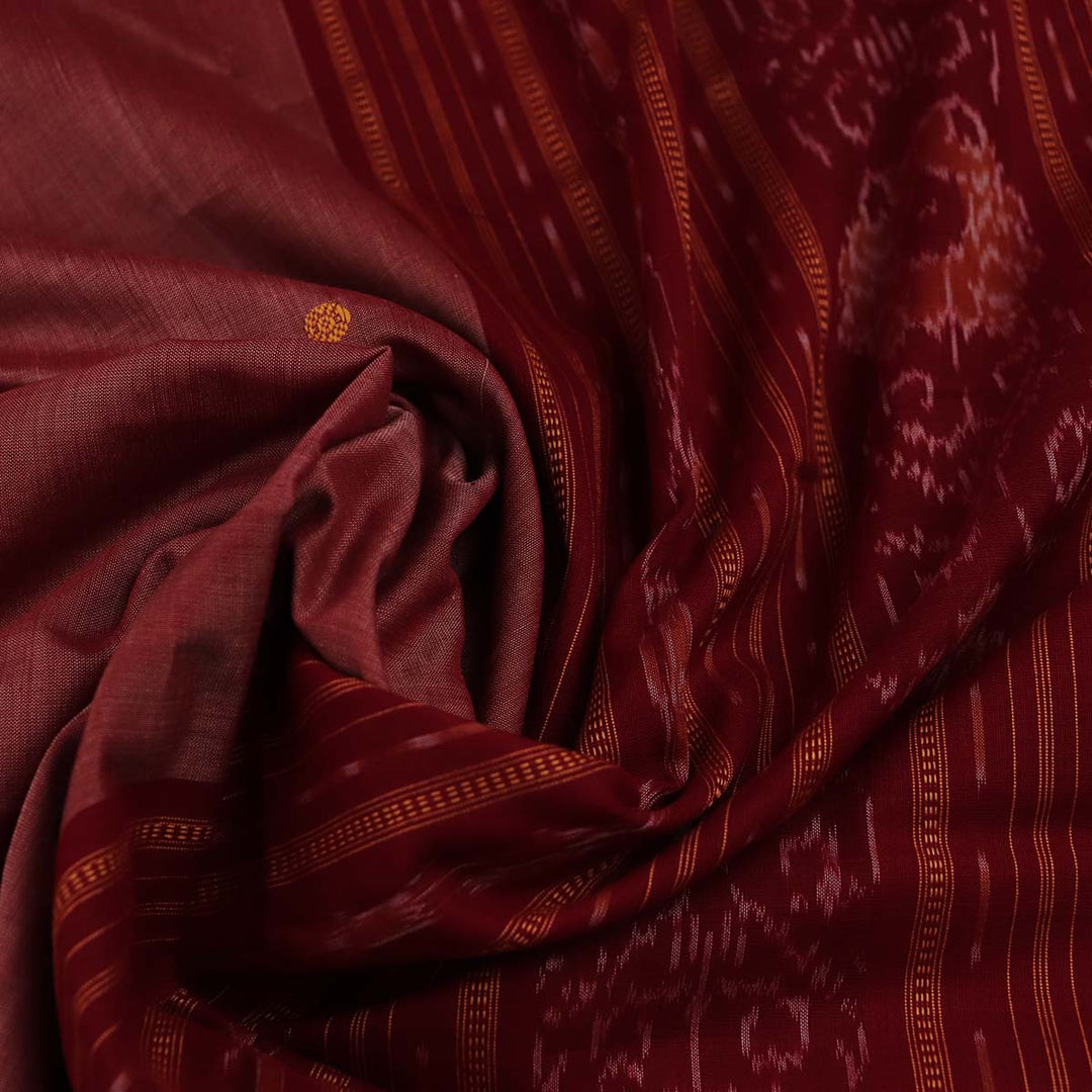 Handloom Sambalpuri Cotton Ikkat  Saree