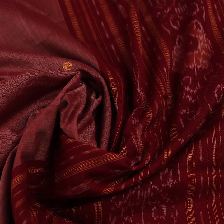 Handloom Sambalpuri Cotton Ikkat  Saree