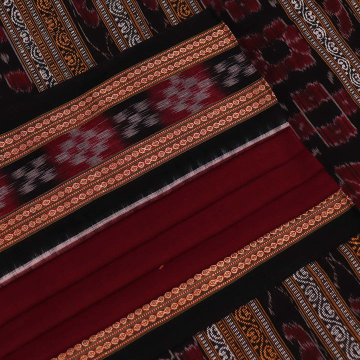 Handloom Sambalpuri Cotton Ikkat  Saree