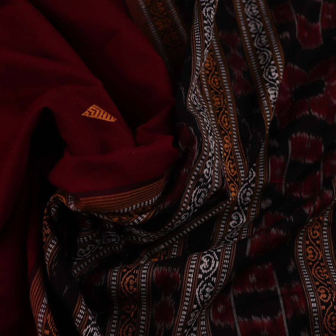 Handloom Sambalpuri Cotton Ikkat  Saree