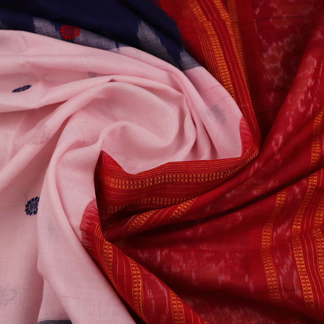 Handloom Sambalpuri Cotton Ikkat  Saree