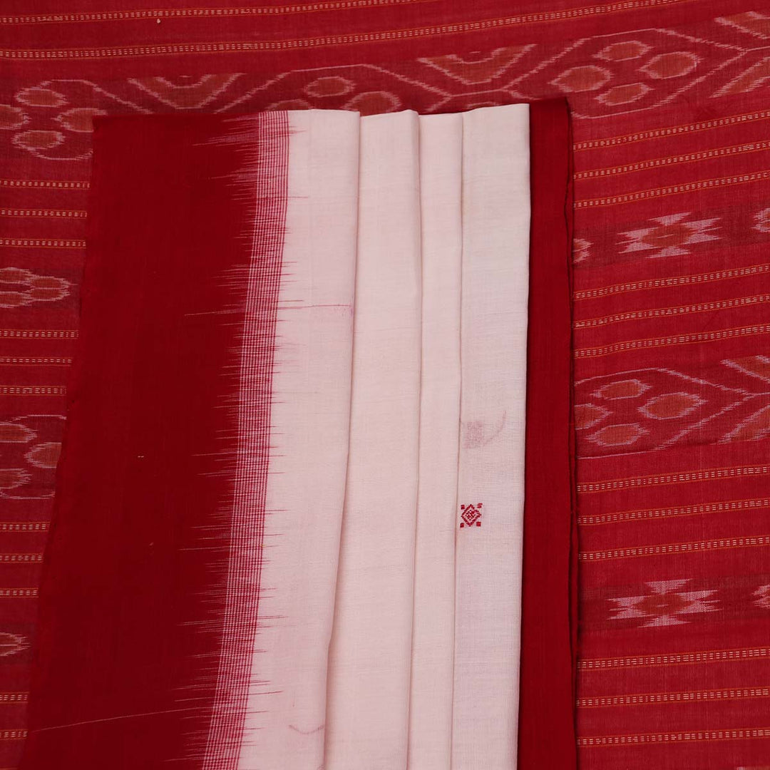 Handloom Sambalpuri Cotton Ikkat  Saree